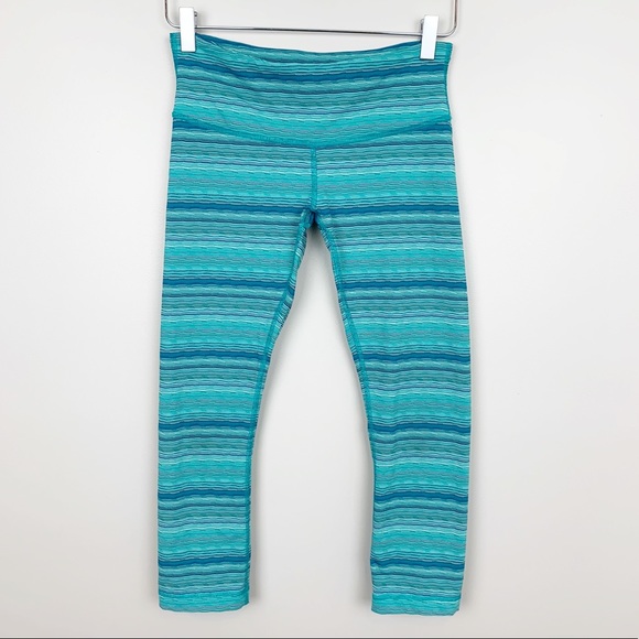 lululemon athletica Pants - Lululemon | Wunder Under Crop Space Dye Twist 6
